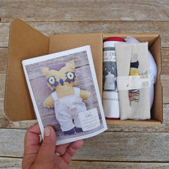 DIY stuffed companion: owl
