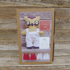 DIY stuffed companion: owl