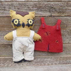 DIY stuffed companion: owl