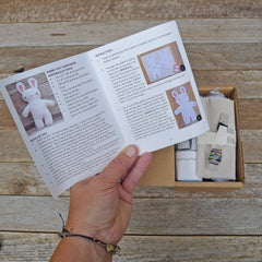DIY stuffed companion: rabbit