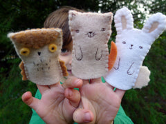small finger puppet