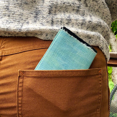 free sewing tutorial: pocket notebook