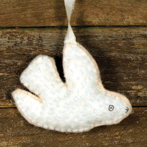ornament: peace dove