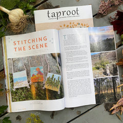 DIY stitch the scene: forest