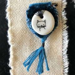 best kitty & best dog award pins