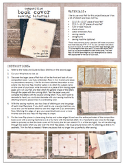 free sewing tutorial: composition book cover