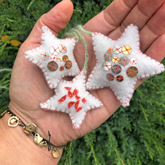free sewing tutorial: holiday stars
