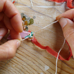 DIY decorative silk ribbon: 10 color options