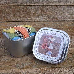DIY decoration tin: sky-land-sea