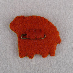 decorative wool felt pins