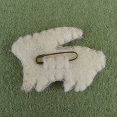 decorative wool felt pins