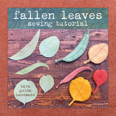 free sewing tutorial: fallen leaves