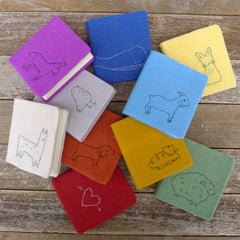 little felt journal: bird