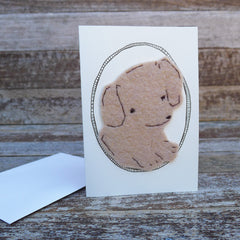 card: dog