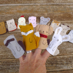small finger puppet
