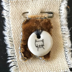 best kitty & best dog award pins