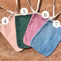 pocket purse: stitched & plain
