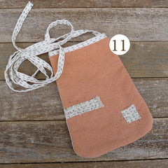 pocket purse: stitched & plain