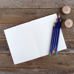 handbound journal: hands collection - seedling