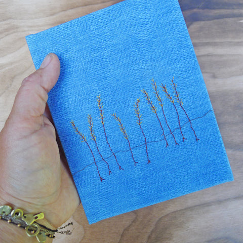 handbound journal: wheat