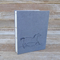 handbound journal: horse