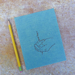 handbound journal: hands collection - seedling