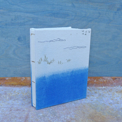 handbound journal: indigo dip collection - seaside