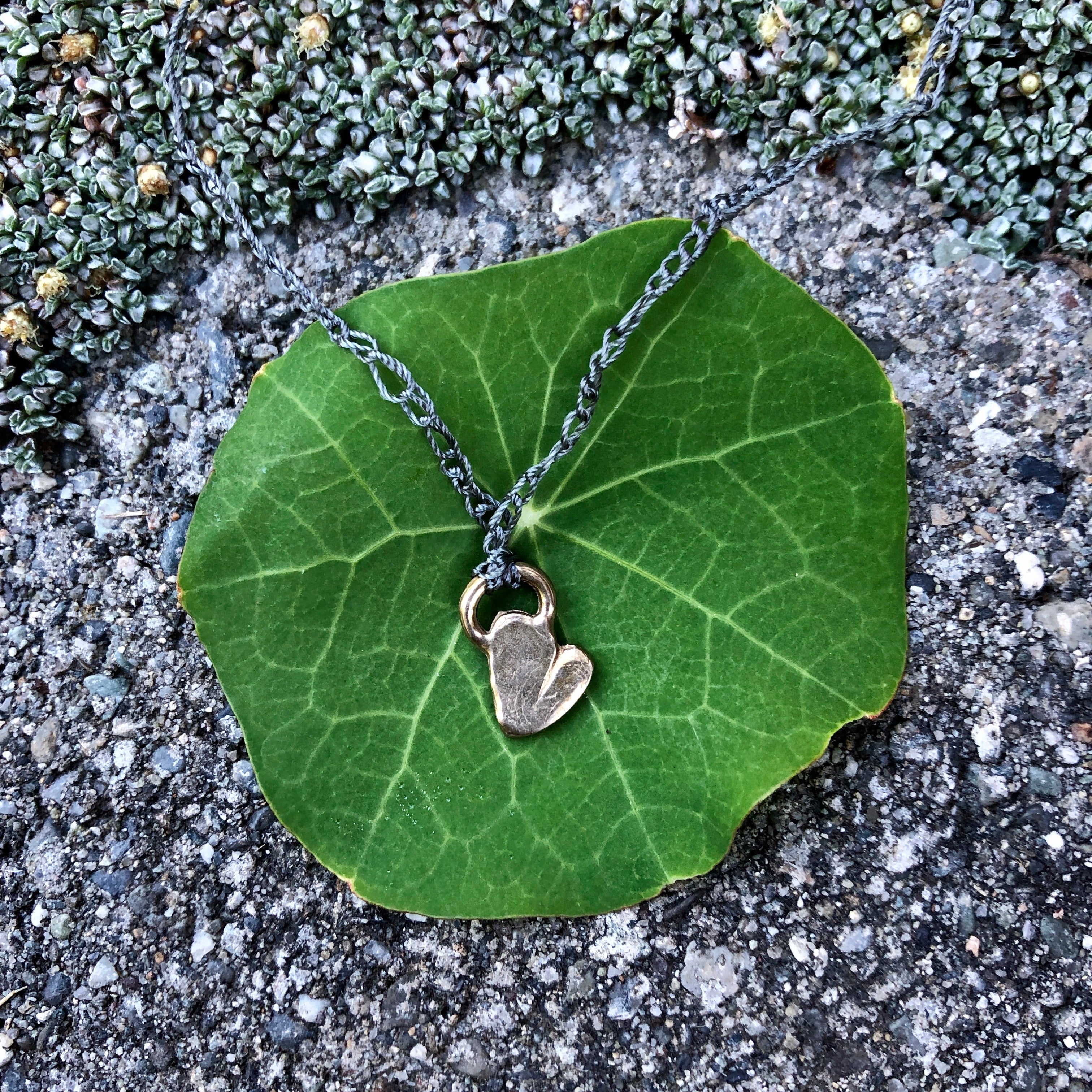 Green Heart Necklace – Quarantine Princess