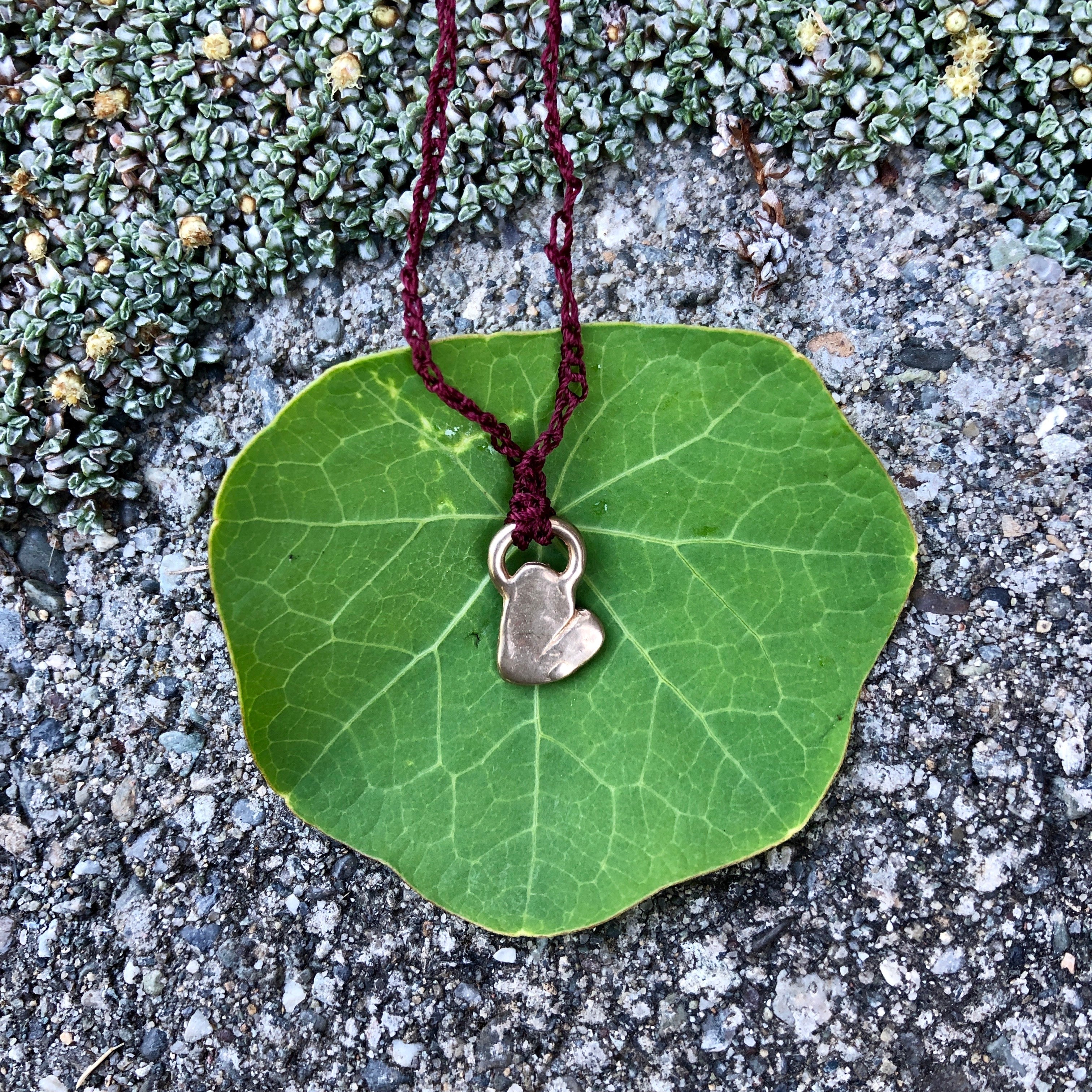 Heart shaped online charm necklace