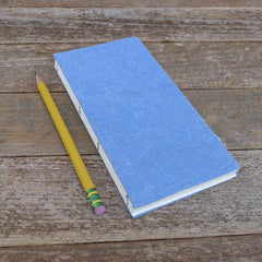 simple hemp journal: blue