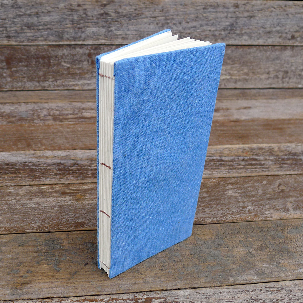 simple hemp journal: blue