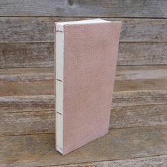 simple hemp journal: dusty rose