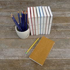 simple hemp journal: ochre