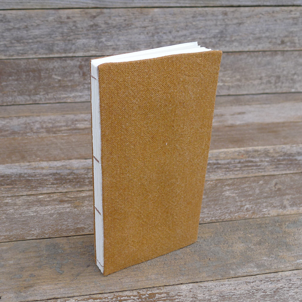 simple hemp journal: ochre