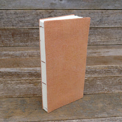 simple hemp journal: orange