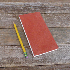 simple hemp journal: terracotta