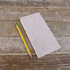 simple hemp journal: walnut