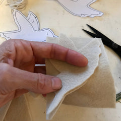 free sewing tutorial: hummingbirds in flight