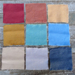 imperfect patchwork & little stitchings kit: green