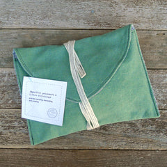 imperfect patchwork & little stitchings kit: green