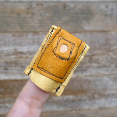 imperfect patchwork & little stitchings kit: walnut