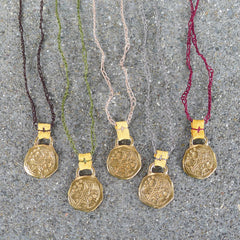 single charm necklace: nest