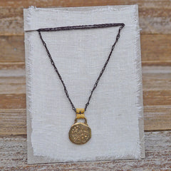 single charm necklace: nest