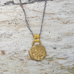 single charm necklace: nest