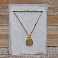 single charm necklace: nest