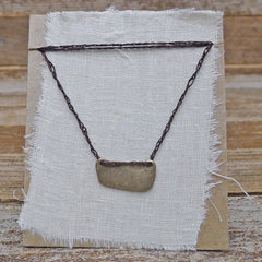 single charm necklace: valley