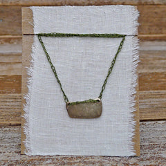 single charm necklace: valley