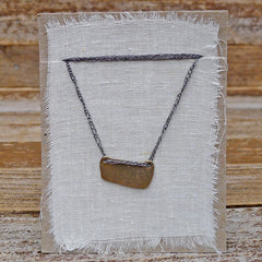 single charm necklace: valley