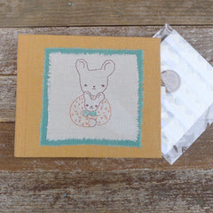 photo album: love bunnies (yellow)