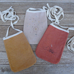pocket purse: terracotta/desert